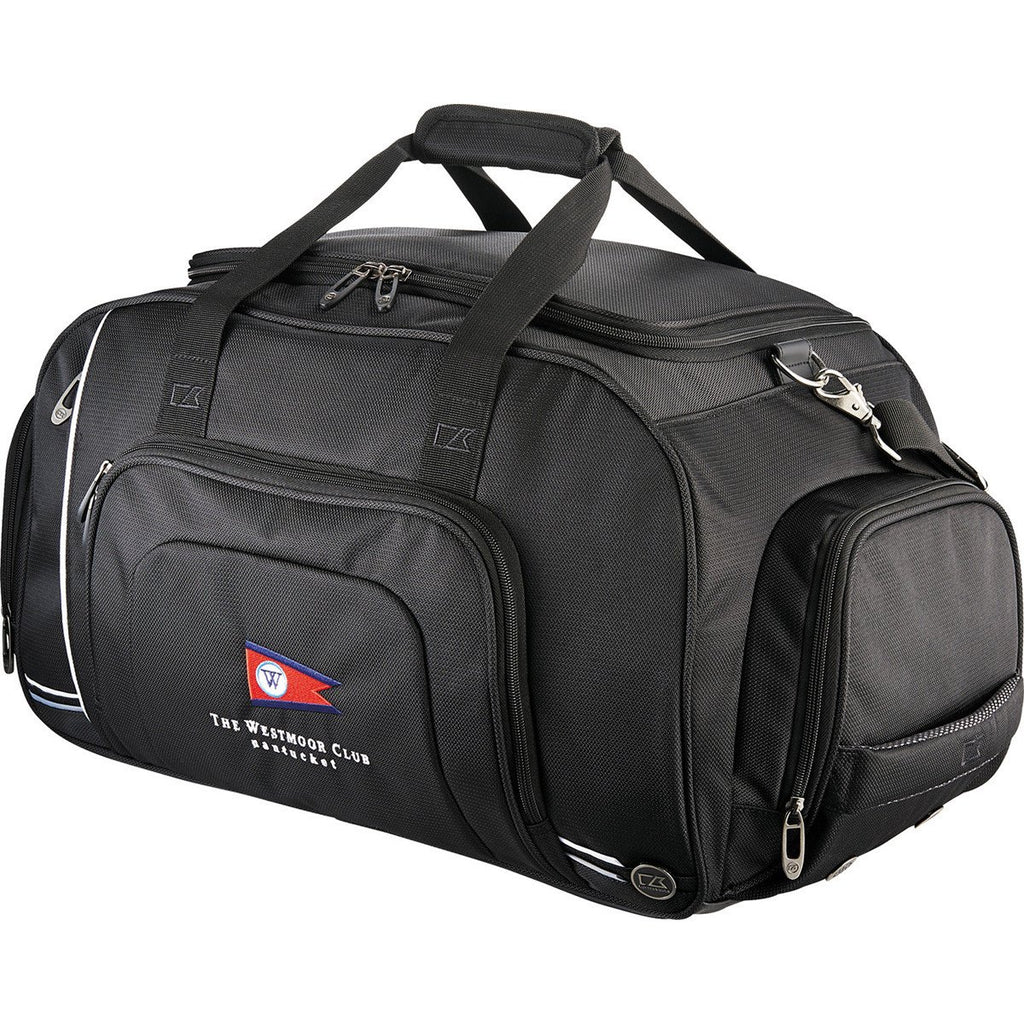 Cutter & Buck Black Tour 22" Deluxe Duffel Bag