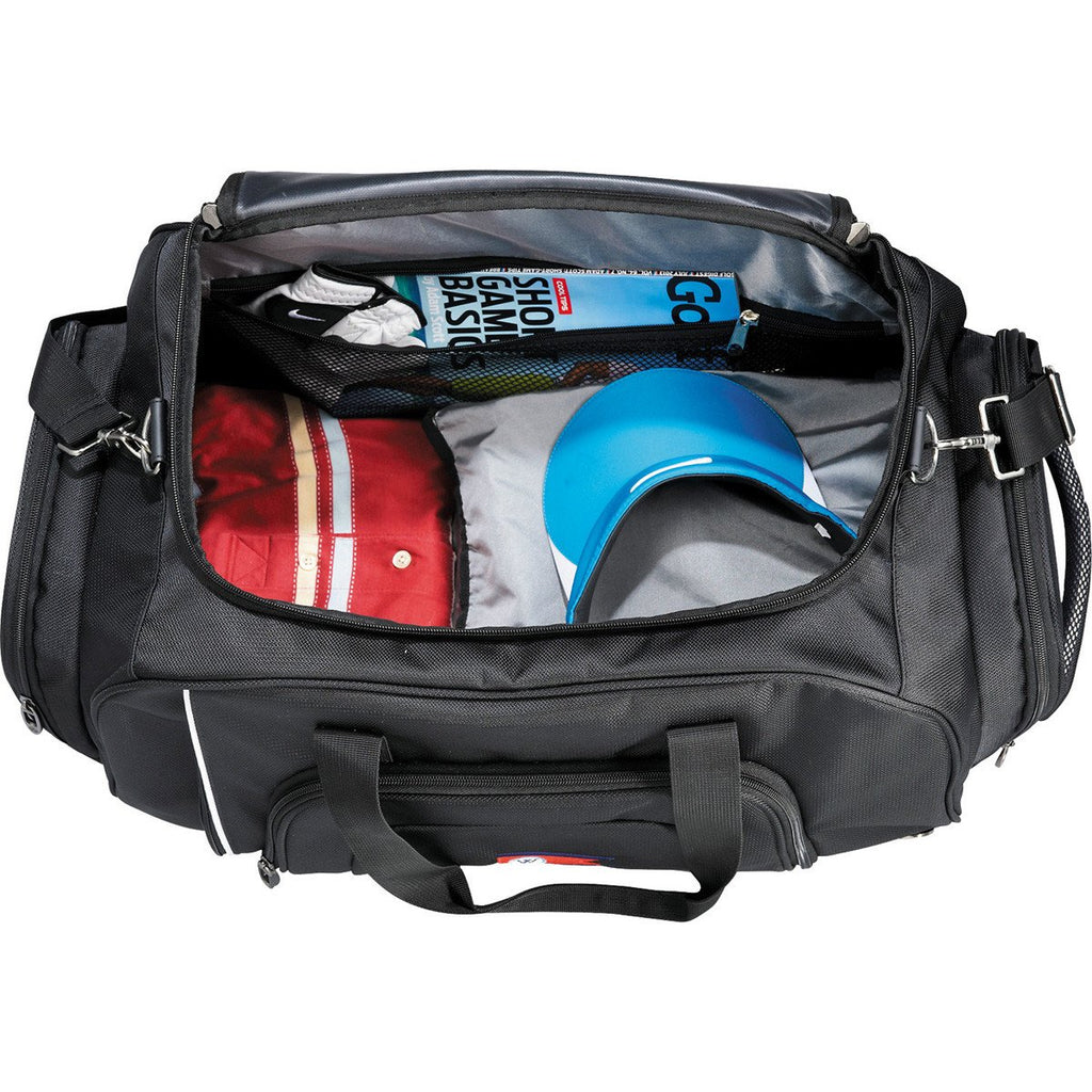 Cutter & Buck Black Tour 22" Deluxe Duffel Bag