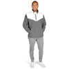 Charles River Men's Grey/White Championship Jacket