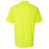 Adidas Golf Men's Solar Yellow/White Climalite Basic Sport Shirt