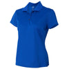 Adidas Golf Women's Collegiate Royal/White Climalite Basic Sport Shirt