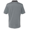 Adidas Golf Men's Vista Grey/Black/Stone Climacool Performance Colorblock Sport Shirt