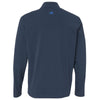 Adidas Golf Men's Rich Blue/Bright Royal Mixed Media Quarter-Zip Jacket