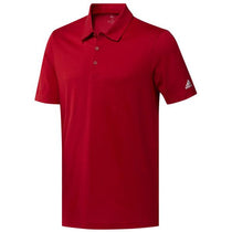 Adidas Golf Men's Power Red Cotton Hand Polo