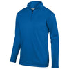 Augusta Sportswear Men's Royal Wicking Fleece Quarter-Zip Pullover