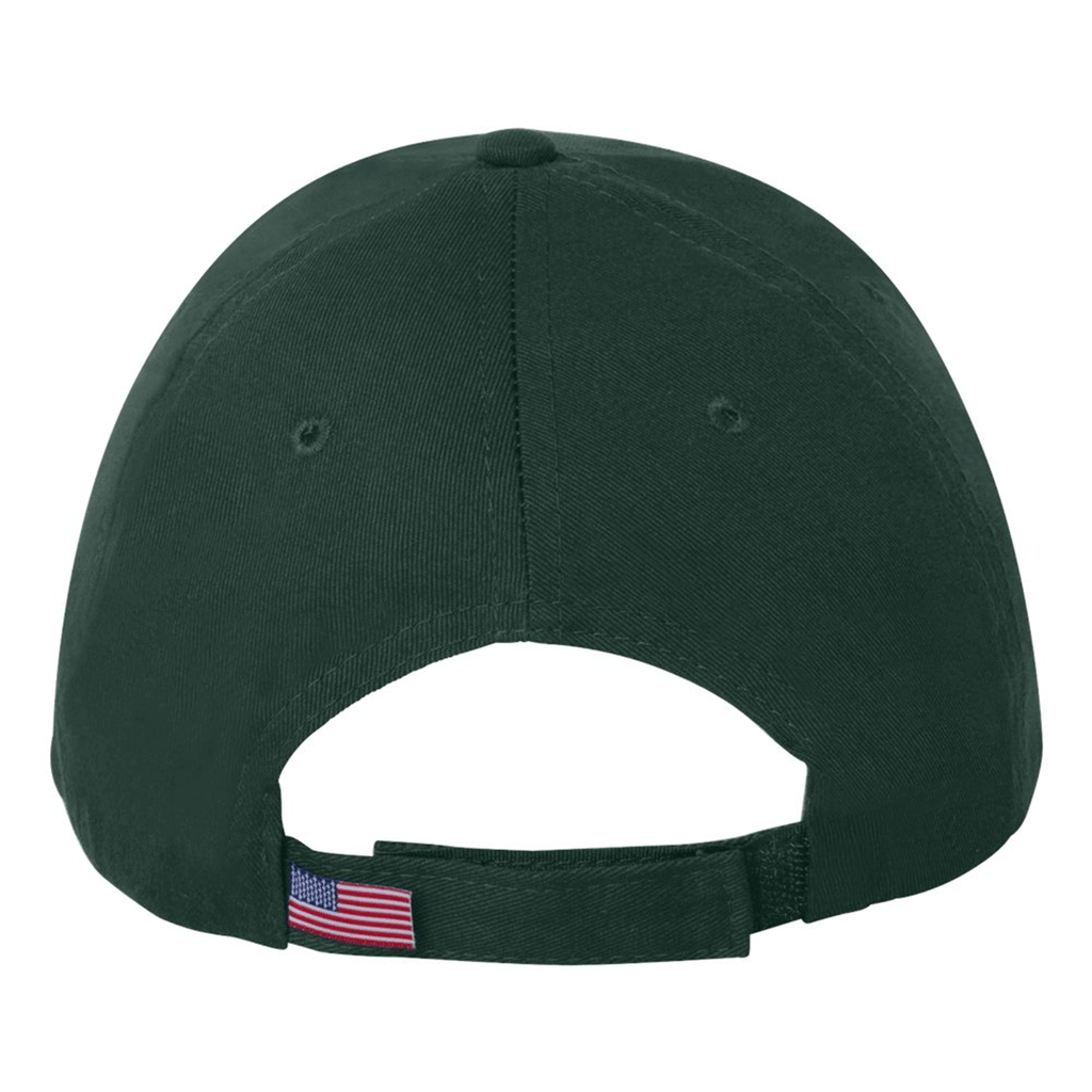 Bayside Forest Green USA Made Structured Cap