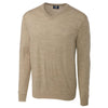 Cutter & Buck Men's Sand Heather Tall Douglas V-Neck