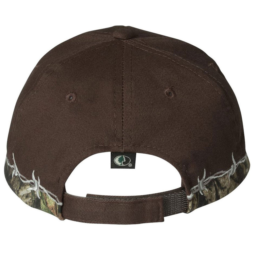 Outdoor Cap Brown/Mossy Oak Country Barbed Wire Camo Cap