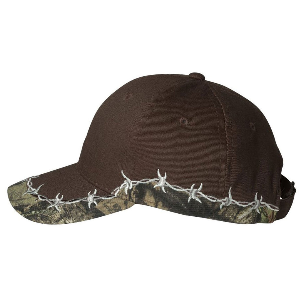 Outdoor Cap Brown/Mossy Oak Country Barbed Wire Camo Cap