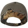 Outdoor Cap Olive/Mossy Oak Breakup Frayed Camouflage Cap