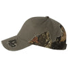 Outdoor Cap Olive/Mossy Oak Breakup Frayed Camouflage Cap