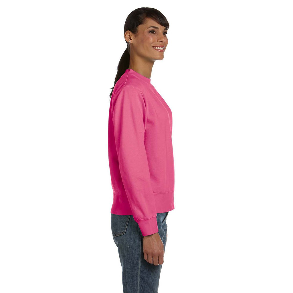 Comfort Colors Women's Raspberry 9.5 oz. Crewneck Sweatshirt