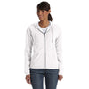 Comfort Colors Women's White 9.5 oz. Full-Zip Hooded Sweatshirt