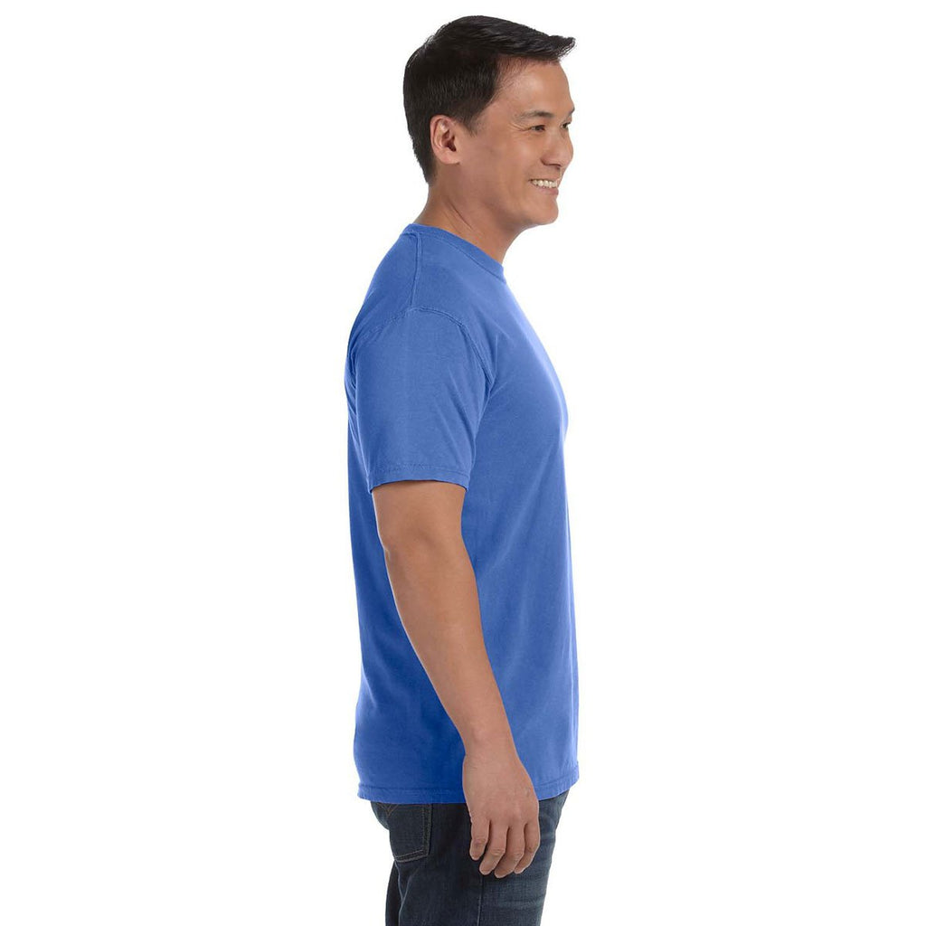 Comfort Colors Men's Neon Blue 6.1 Oz. T-Shirt
