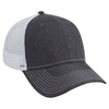 AHEAD Charcoal Linen/White Cotton Linene Snap Back Cap