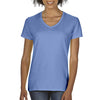 Comfort Colors Women's Flo Blue Midweight RS V-Neck T-Shirt
