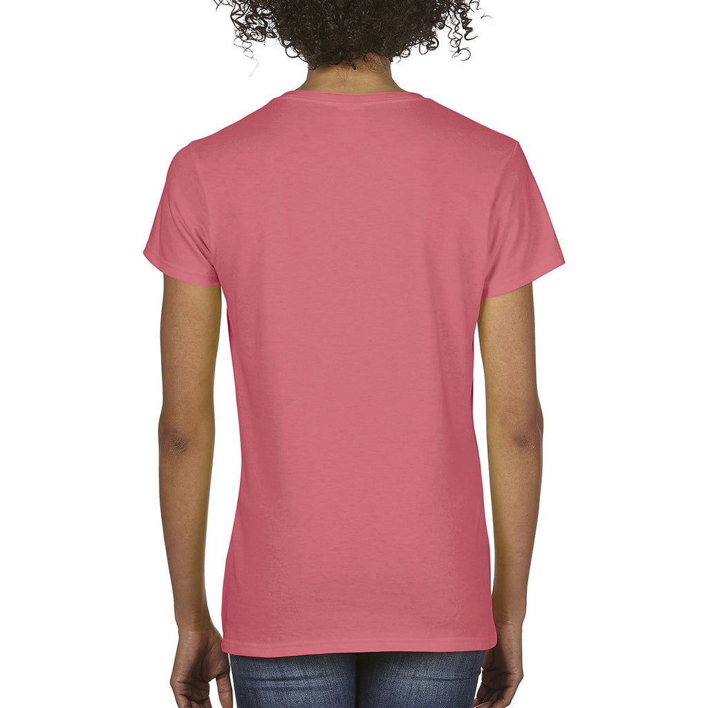 Comfort Colors Women's Watermelon Midweight RS V-Neck T-Shirt