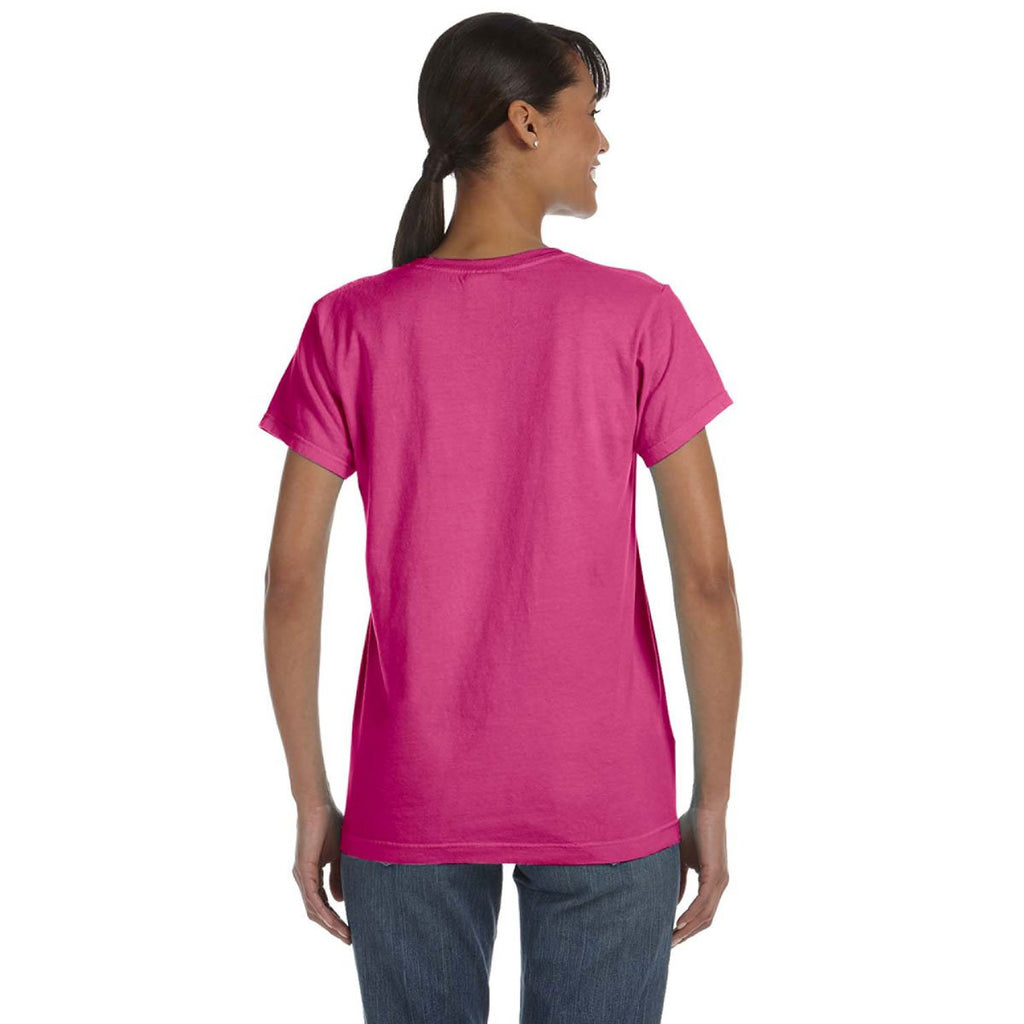 Comfort Colors Women's Raspberry 5.4 Oz. T-Shirt