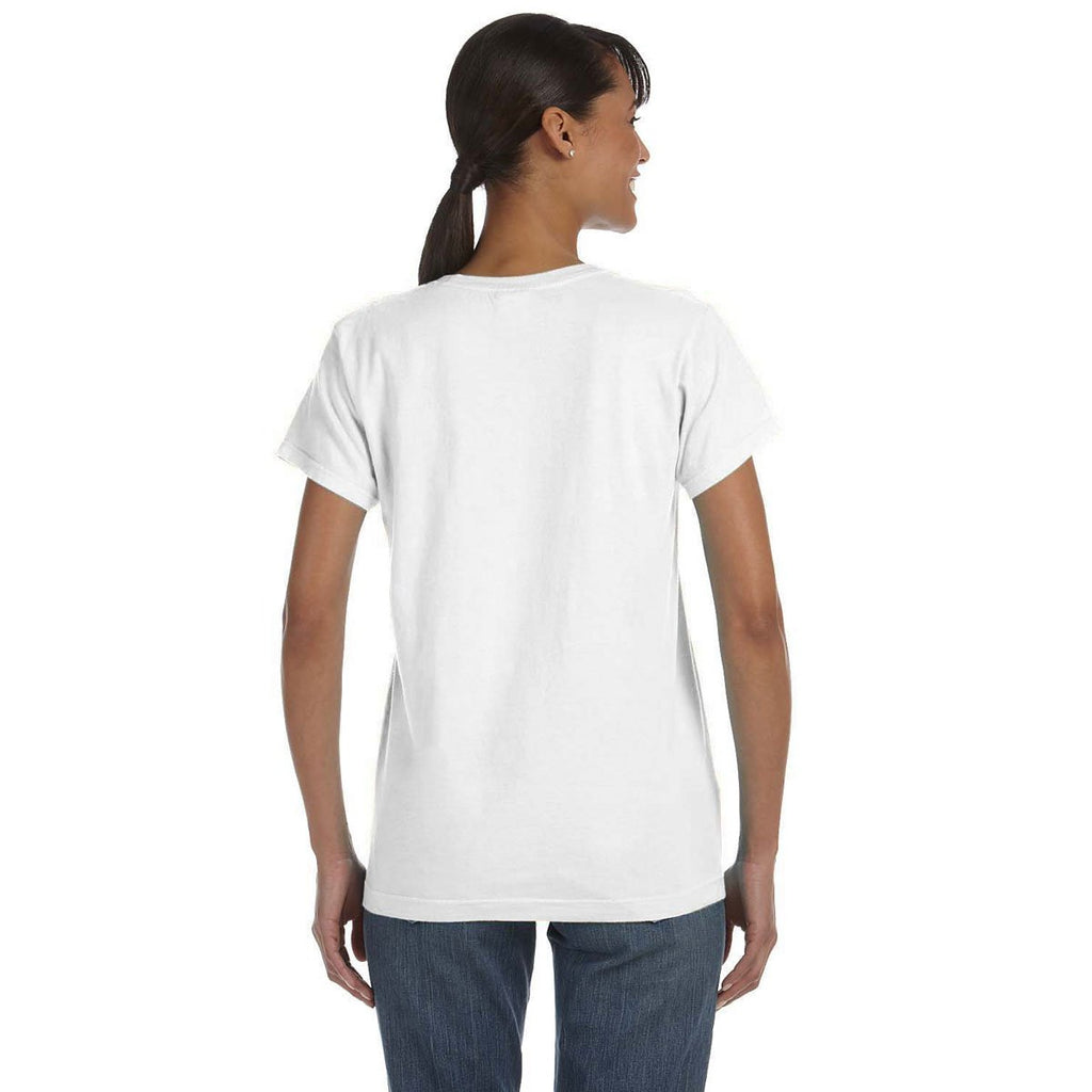 Comfort Colors Women's White 5.4 Oz. T-Shirt