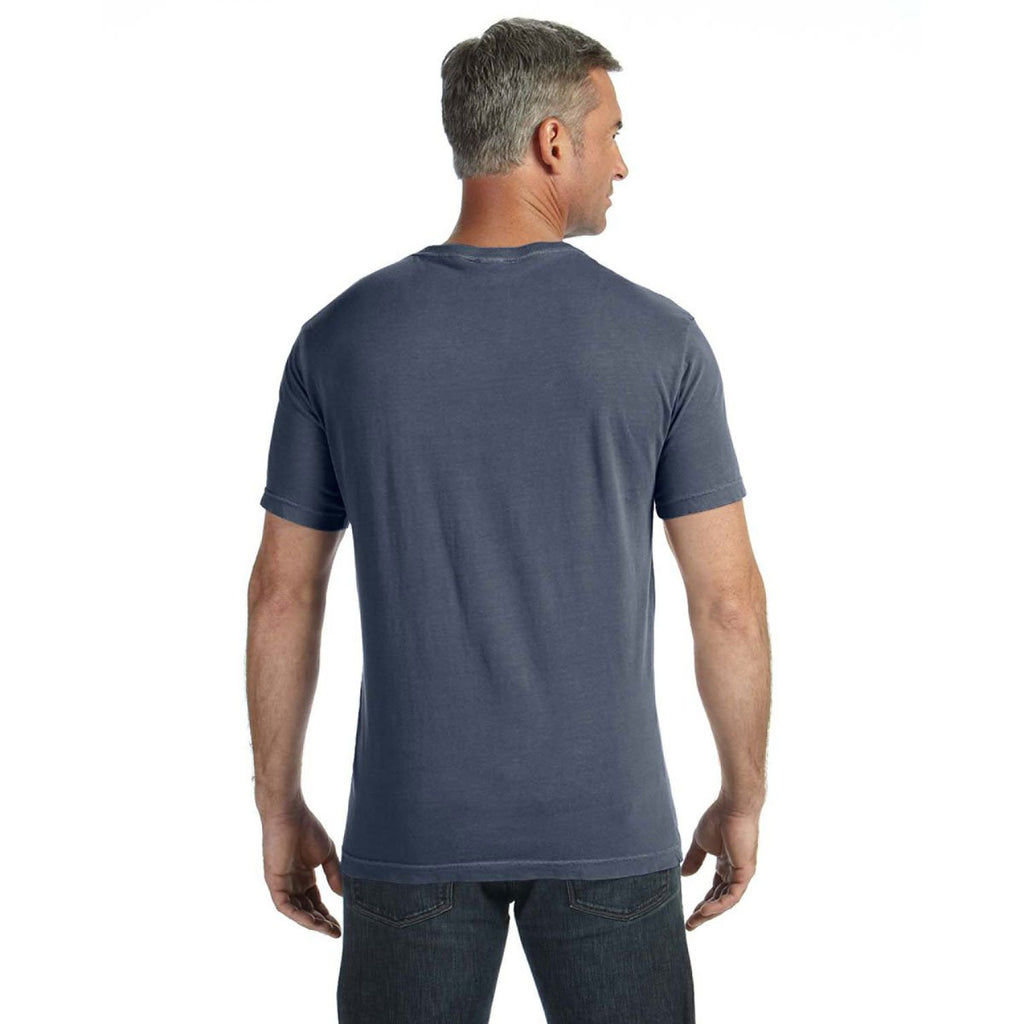 Comfort Colors Men's Denim 5.4 Oz. V-Neck T-Shirt