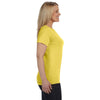Comfort Colors Women's Neon Yellow 4.8 Oz. Fitted T-Shirt