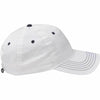 AHEAD White Lightweight Solid Contrast Stitch Cap