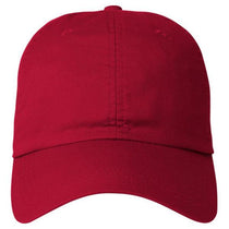 AHEAD Crimson Lightweight Cotton Solid Cap