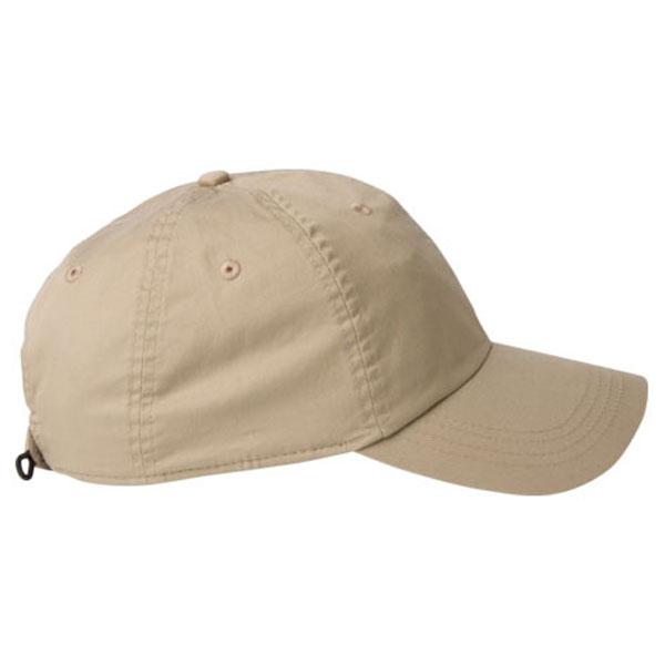 AHEAD Khaki Lightweight Cotton Solid Cap