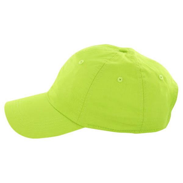 AHEAD Lime Lightweight Cotton Solid Cap