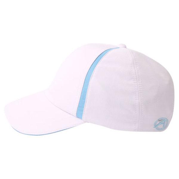 AHEAD Textured White/Carolina Blue Poly Active Sport Cap