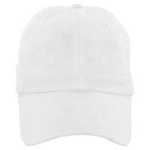 AHEAD White Chino Solid Velcro Cap