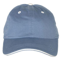 AHEAD Steel/Vintage White Classic Cut Sandwich Brim Cap