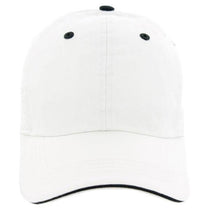 AHEAD Vintage White/Black Classic Cut Sandwich Brim Cap