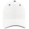 AHEAD Vintage White/Black Classic Cut Sandwich Brim Cap