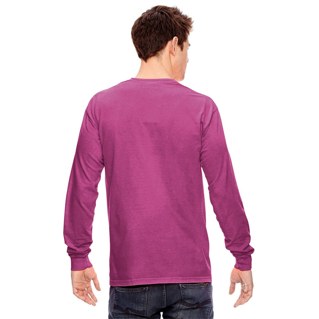Comfort Colors Men's Peony 6.1 Oz. Long-Sleeve T-Shirt
