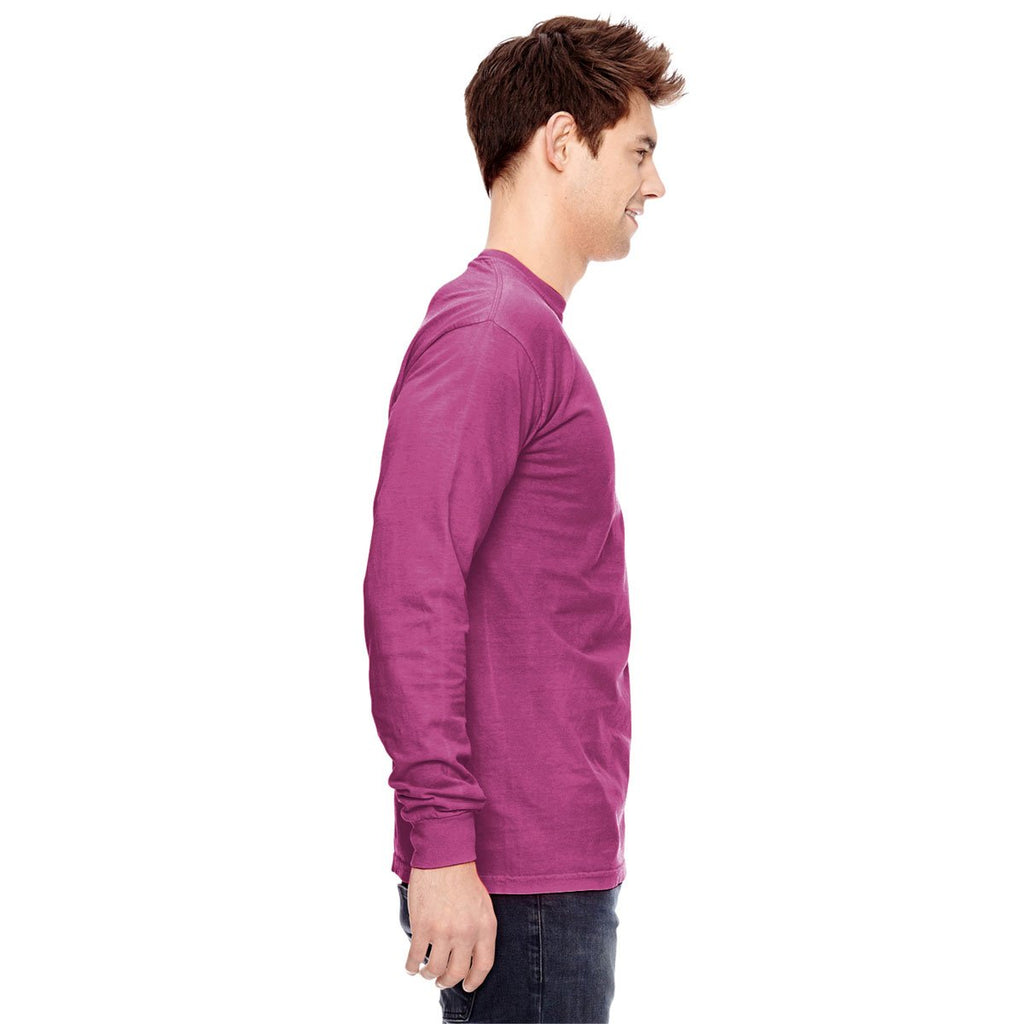 Comfort Colors Men's Peony 6.1 Oz. Long-Sleeve T-Shirt