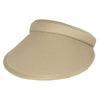Kate Lord Khaki Clip-On-Solid Visor