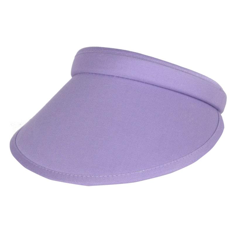 Kate Lord Lavender Clip-On-Solid Visor