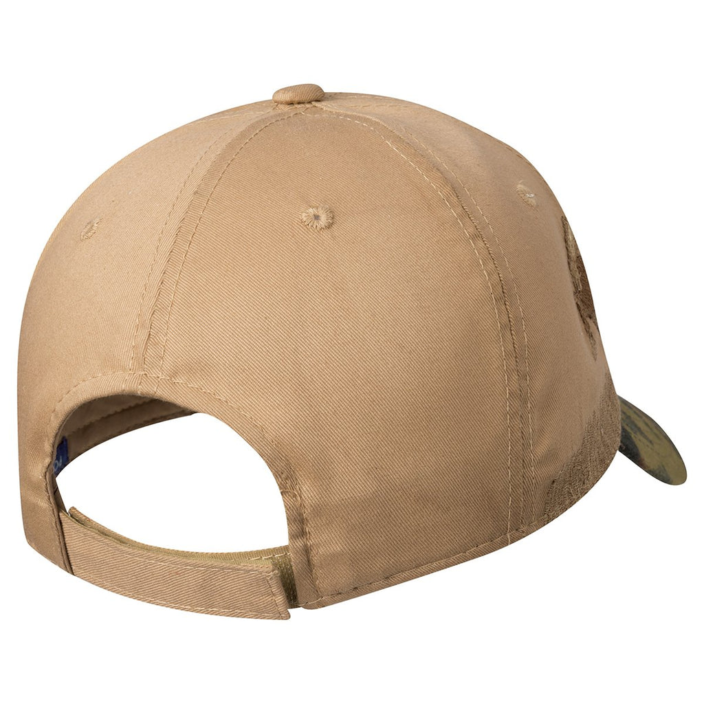 Port Authority Mossy Oak New Break-up/ Tan/ Deer Embroidered Camouflage Cap