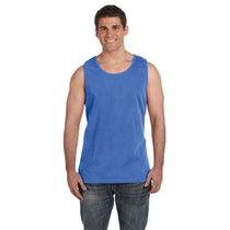 Comfort Colors Men's Neon Blue 6.1 Oz. Tank