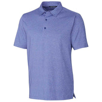 Cutter & Buck Men's Tour Blue Heather Forge Polo