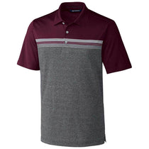 Cutter & Buck Men's Bordeaux Alki Sport Stripe Polo