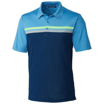 Cutter & Buck Men's Indigo Alki Sport Stripe Polo