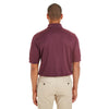 Core 365 Men's Burgundy Pilot Textured Ottoman Polo