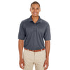 Core 365 Men's Carbon Pilot Textured Ottoman Polo
