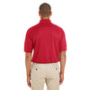 Core 365 Men's Classic Red Pilot Textured Ottoman Polo