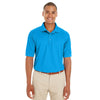 Core 365 Men's Electric Blue Pilot Textured Ottoman Polo