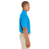 Core 365 Men's Electric Blue Pilot Textured Ottoman Polo