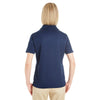 Core 365 Women's Classic Navy Pilot Textured Ottoman Polo