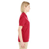 Core 365 Women's Classic Red Pilot Textured Ottoman Polo